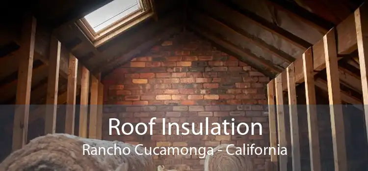 Roof Insulation Rancho Cucamonga - California